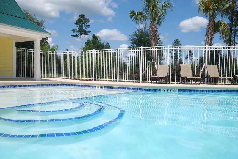Metal Pool Fence Installation in South Houston, TX