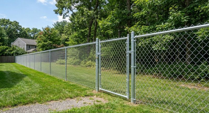 Chain Link Fence Replacement in Pearland, TX