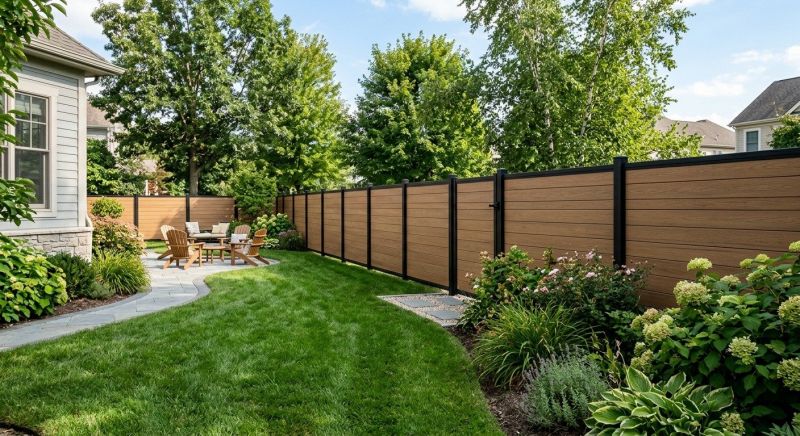 Composite Fence Installation in Kansas City, MO