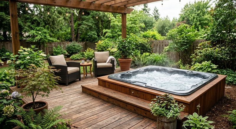 Hot Tub Deck Construction in Stamford, CT