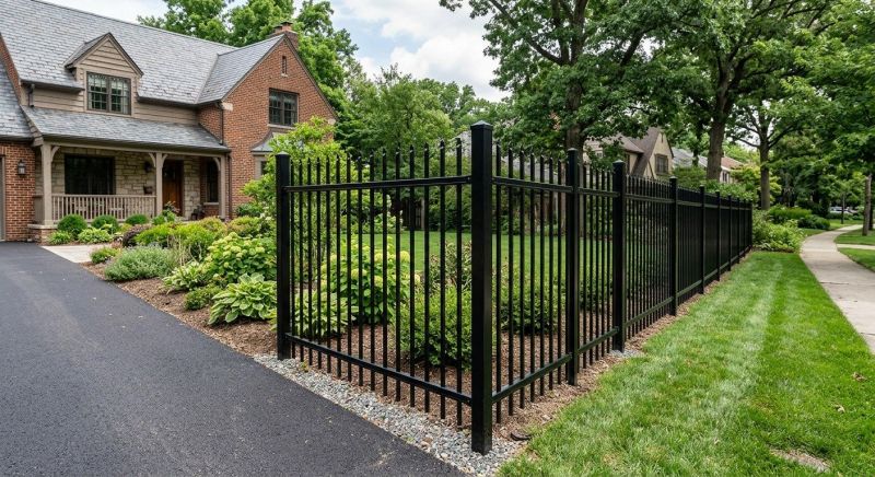 Steel Fence Construction in Des Moines, IA